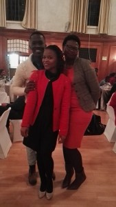 Dr Nkukwana (Supervisor), Sipokazi Nyeleka and I (the "visiting professor")