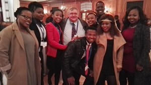 Photoshoot with Professor Michael Scholtz - President of the South African Society for Animal Science 