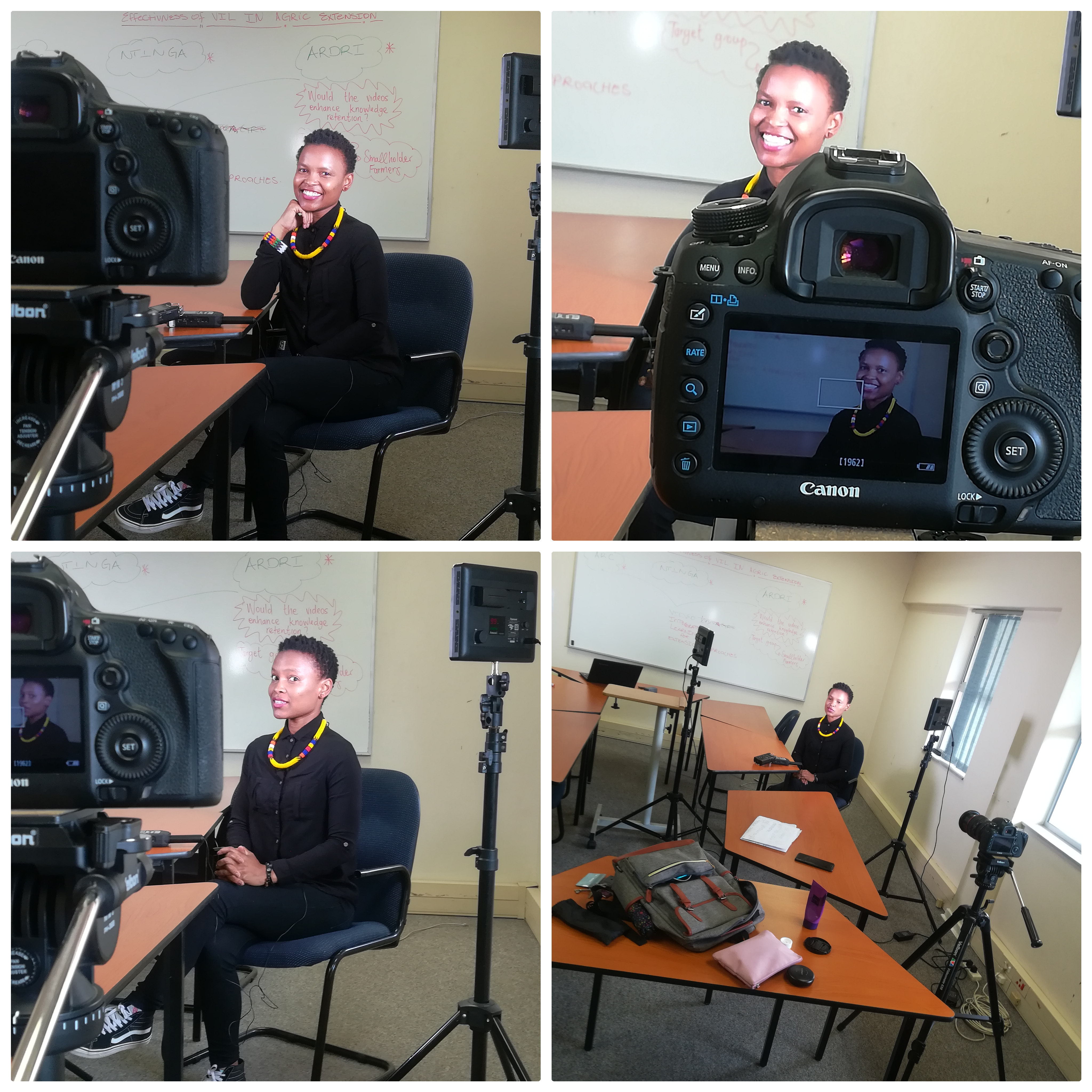 working on an interdisciplinary study